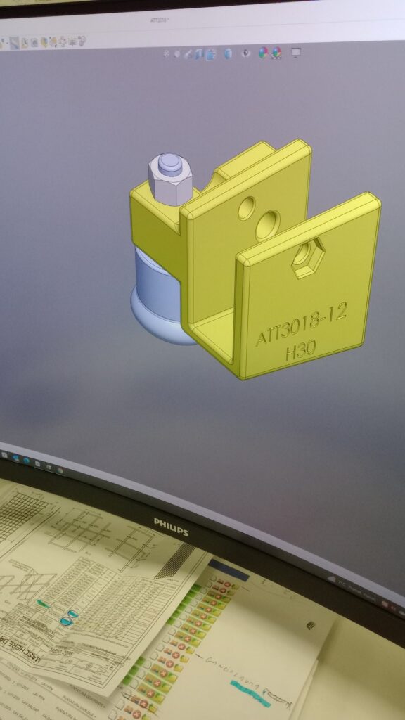 Progetto Inserto 3D con rotella